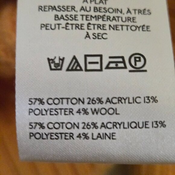 Anthropologie Maeve Sculptured Pullover Sweater Sherbet Orange Size S - Picture 10 of 10